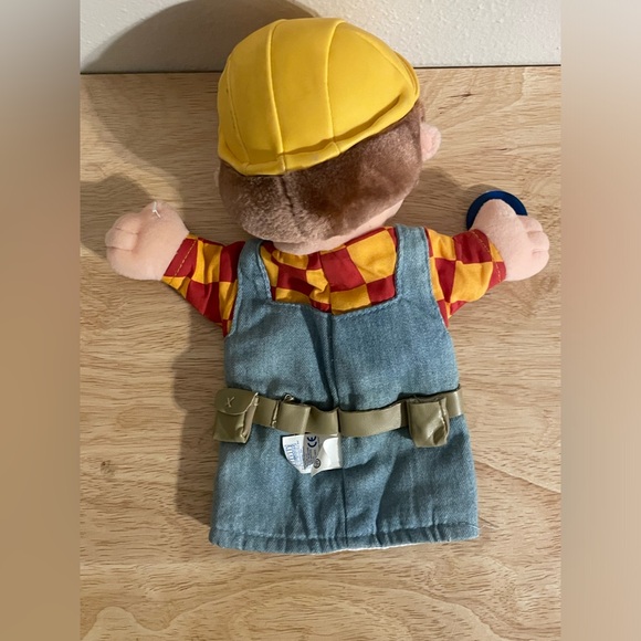 Applause Bob The Builder Plush Hand Puppet 10 Inch Keith Chapman 2001 - Picture 2 of 6